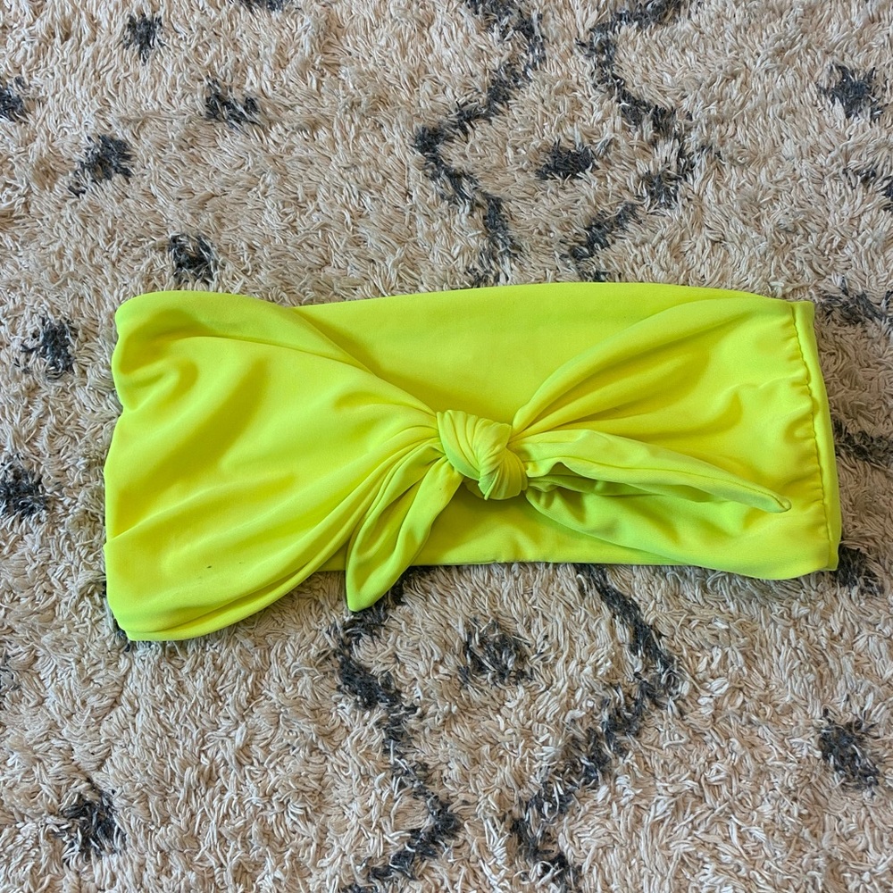 Neon yellow mikoh top!